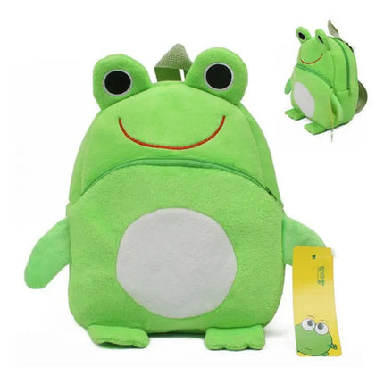 Hermosa Mochila Infantil Felpa Peluche Con Dibujo Animal