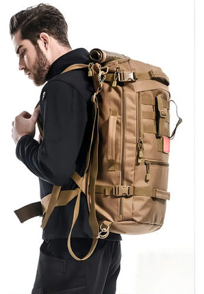 Mochila Táctica Viaje Urbana Para Acampar Molle Deporte 60lt