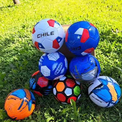 Hermoso Balon Futbol Pelota 5 Capas No 5 Niño Y Adulto 28 Cm