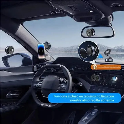 Soporte Magnético Para Celular Jd K007 Rotación 360 Ventosa Multisuperficies Auto Vidrio M