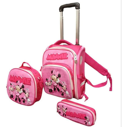 Hermosa Mochila Infantil Super Mario Pack 3 Mochila Escolar