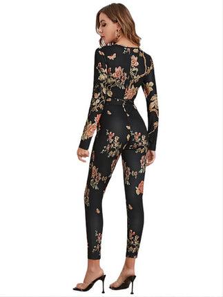 Hermoso Conjunto Enterito Mono Vestido Con Estampado 3d