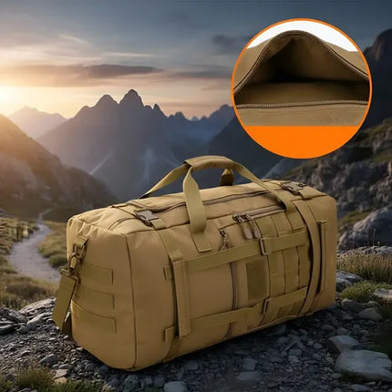 Mochila Táctica Viaje Urbana Para Acampar Molle Deporte 60lt