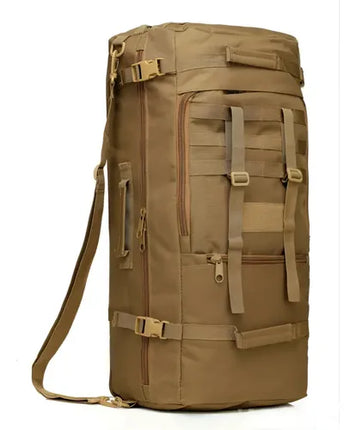 Mochila Táctica Viaje Urbana Para Acampar Molle Deporte 60lt