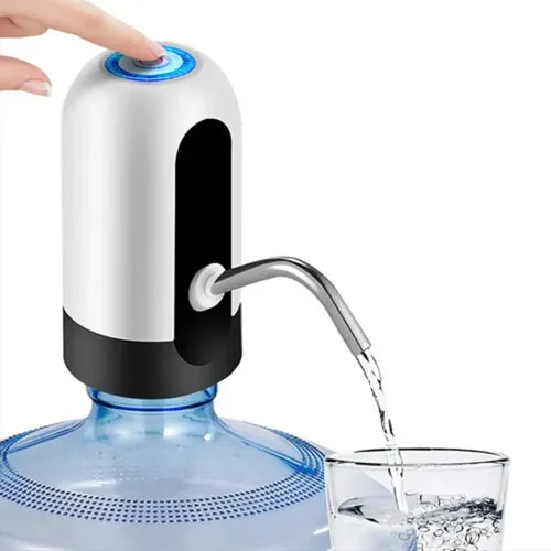 Dispensador Portátil De Agua Con Bomba Eléctrica Recargable