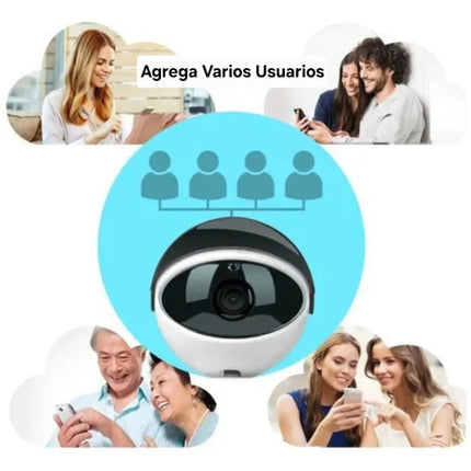 Camara Seguridad Vigilancia Ip Wifi Sensor Infrarroja Origi