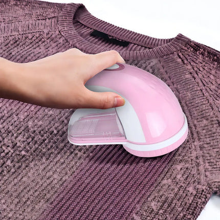 Quita Pelusas Inalámbrico Recargable De Meidimake Con Cuchillas De Acero Y Usb Rosa