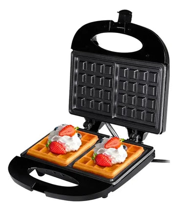 Maquina Para Hacer Wafles Wafflera Eléctrica 2 Wafles R207