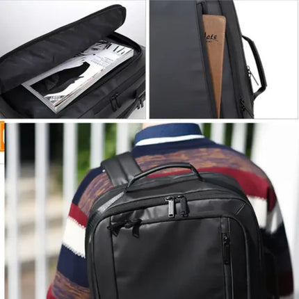 Mochila Ejecutiva Para Viaje Con Puerto Usb Y Compartimento