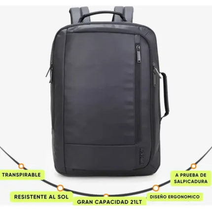 Mochila Ejecutiva Para Viaje Con Puerto Usb Y Compartimento