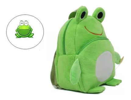 Hermosa Mochila Infantil Felpa Peluche Con Dibujo Animal