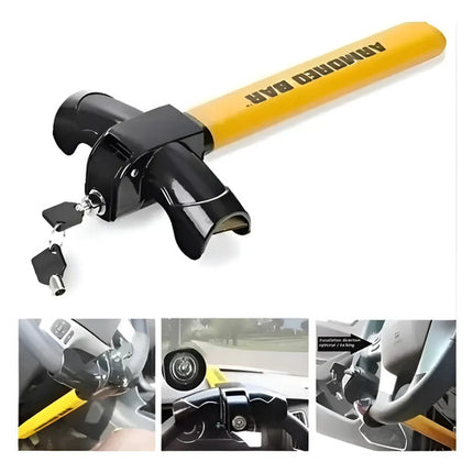 Traba Volante Anti Robo Hecho De Acero Inoxidable A3 Auto