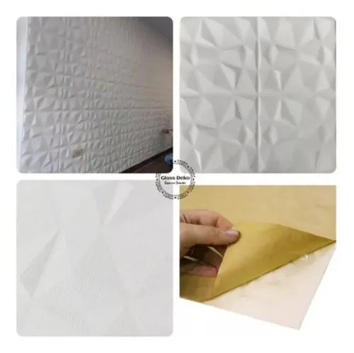 10 Lamina Pegatina Ladrillo 78*70cm Par Pared Mas De 7 Color