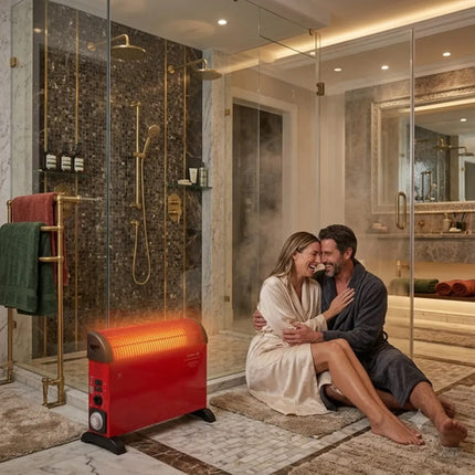 Convector Calefactor Estufa Eléctrica 30m2 Turbo Automatico