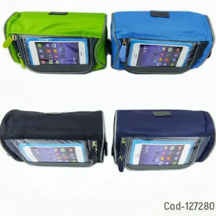 Porta Celular Bicicleta Pantalla Tactil Banano Impermeable