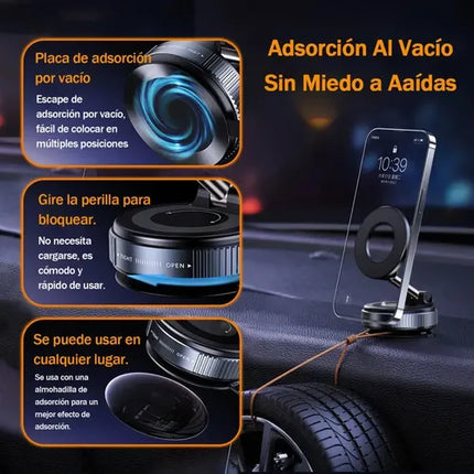Soporte Magnético Universal Para Celular 360 Auto Escritorio