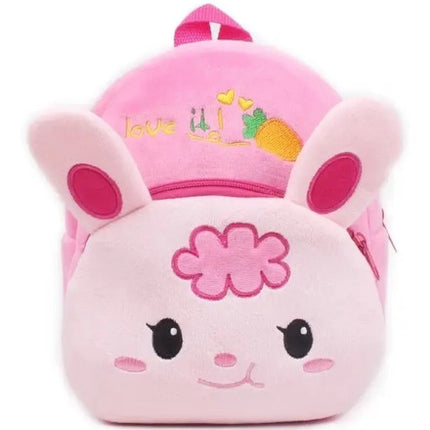 Hermosa Mochila Infantil Felpa Peluche Con Dibujo Animal