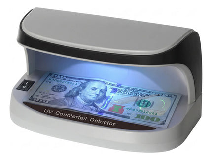 Lector Maquina Detector De Billete Falso Luz Uv Seguridad 5g