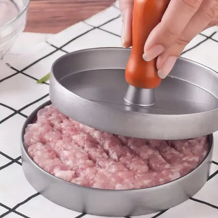 Prensas Para Hamburguesas Molde Manual De Pastel De Carne