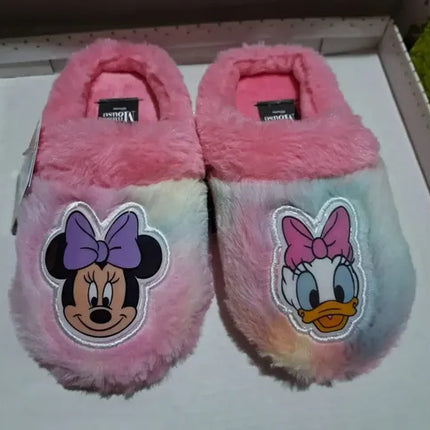 Pantufla De Niña Con Chiporro Minnie Mouse Y Daysi Original
