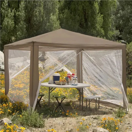 Carpa Camping Rainbow 6 Personas Taupe/gris Carpa Camping
