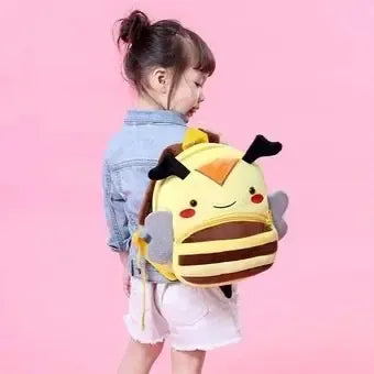 Hermosa Mochila Infantil Felpa Peluche Con Dibujo Animal