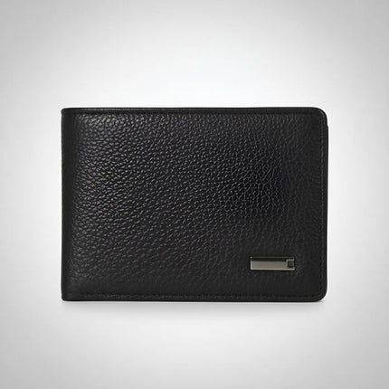 Hermosa Billetera Impermeable De Cuero Genuino Premium