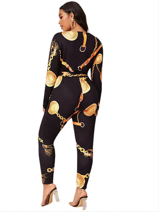 Hermoso Conjunto Enterito Mono Vestido Con Estampado 3d