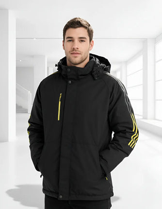 Hermosa Parka Chaqueta Impermeable Térmica Reversible 2 En 1 Es Decir 2 Fases Calidad 5 Es