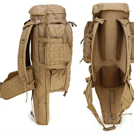 Mochila Oxford Viaje Táctica Militar Rifle Francotirador 80l