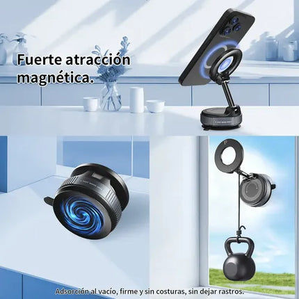 Soporte Magnético Ajustable Celular Auto Y Superficie Lisa