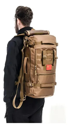 Mochila Táctica Viaje Urbana Para Acampar Molle Deporte 60lt