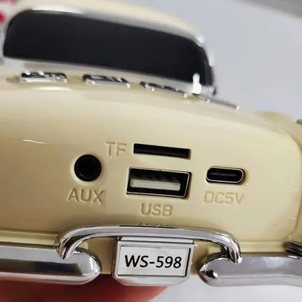 Parlante Bluetooth Pontiac Con Diseño De Auto