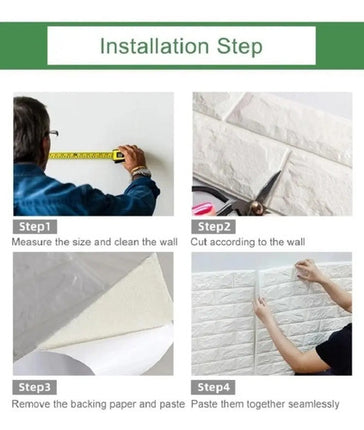 Lamina 3d Pegatina Original Papel Mural Para Pared 78*70 Cm