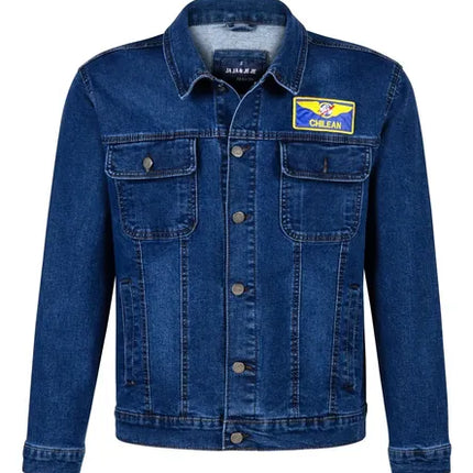 Hermosa Chaqueta Jean Mezclia Fashion Oficial Hombre Y Mujer