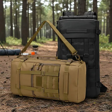 Mochila Táctica Viaje Urbana Para Acampar Molle Deporte 60lt