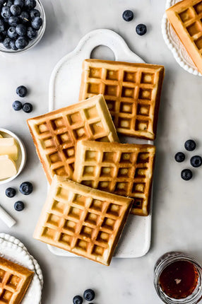 Wafflera Pastelería Cl 850w Antiaderente Negra Raf-207 2 Waffles Negro
