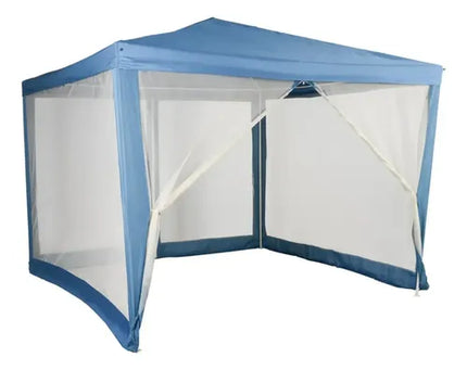 Toldo Comedor Con Malla 3x3 Metros Azul