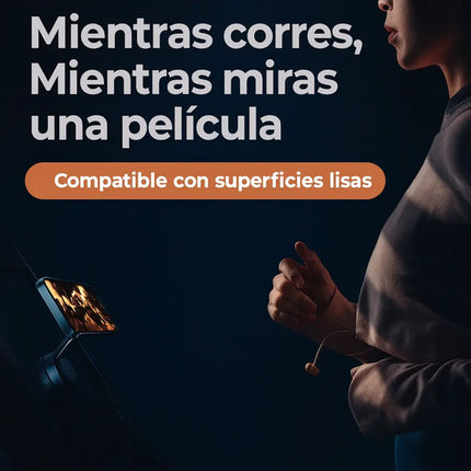 Soporte Magnético Celular Sansa Con Succión Para Auto Y Escritorio Negro