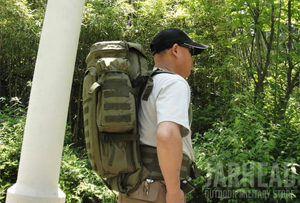 Mochila Oxford Viaje Táctica Militar Rifle Francotirador 80l