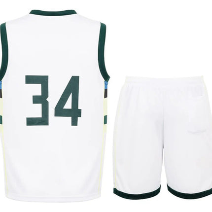 Hermoso Conjunto Baloncesto Uniforme Ropa Deportiva Malla
