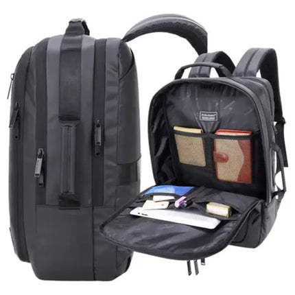 Mochila Ejecutiva Para Viaje Con Puerto Usb Y Compartimento