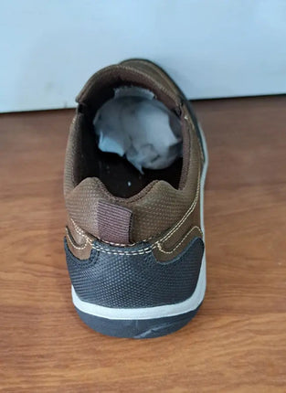 Hermoso Zapato Mocasin Coreano De Cuero Impermeable Outdoor
