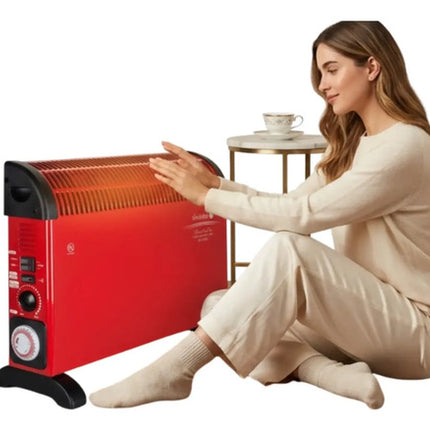 Convector Calefactor Estufa Eléctrica 30m2 Turbo Automatico