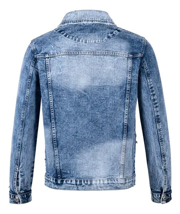 Hermosa Chaqueta Jean Mezclia Fashion Oficial Hombre Y Mujer