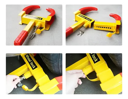 Traba Volante Anti Robo Hecho De Acero Inoxidable A3 Auto
