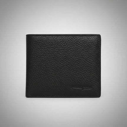 Hermosa Billetera Impermeable De Cuero Genuino Premium