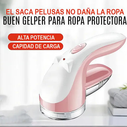 Quita Pelusas Inalámbrico Recargable De Meidimake Con Cuchillas De Acero Y Usb Rosa