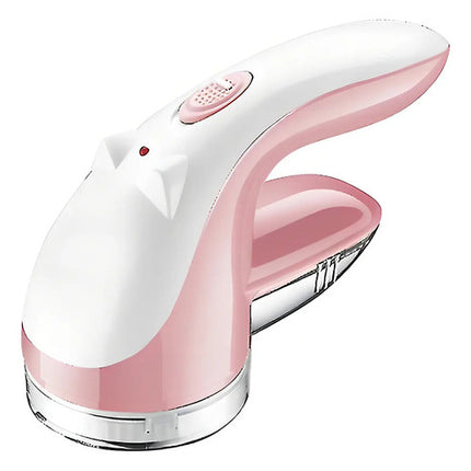 Quita Pelusas Inalámbrico Recargable De Meidimake Con Cuchillas De Acero Y Usb Rosa