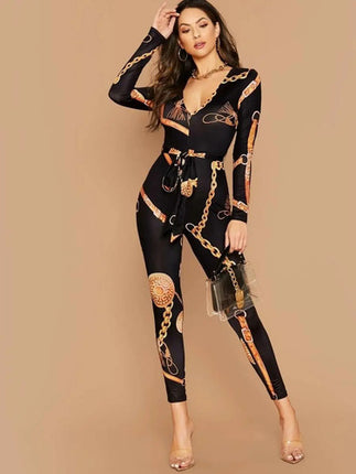 Hermoso Conjunto Enterito Mono Vestido Con Estampado 3d